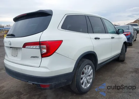 2019 Honda Pilot Lx from USA, damaged, VIN 5FNYF6H10KB053173
